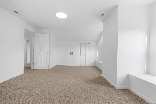 78 Pine St, Waterbury, CT 06710 - additional living space with light colored carpet and baseboards
