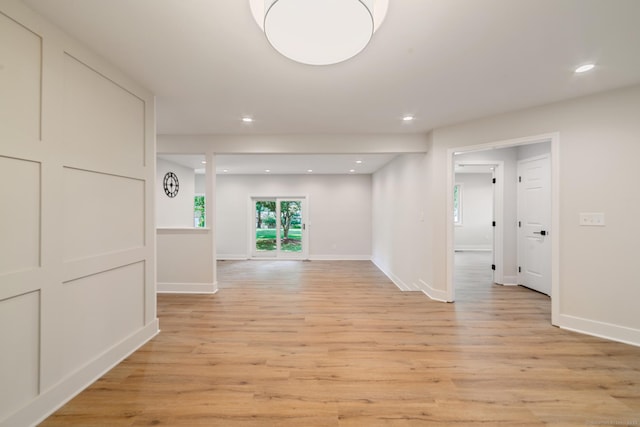 12 Boulevard Dr Unit 27-157, Danbury, CT 06810 - corridor featuring light wood-style floors and recessed lighting