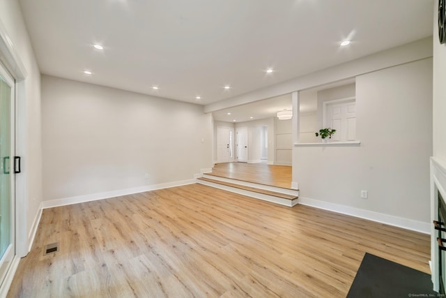 12 Boulevard Dr Unit 27-157, Danbury, CT 06810 - spare room with wood finished floors and recessed lighting