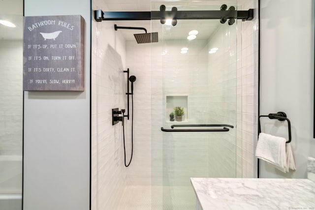 12 Boulevard Dr Unit 27-157, Danbury, CT 06810 - bathroom featuring a stall shower