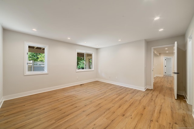 12 Boulevard Dr Unit 27-157, Danbury, CT 06810 - spare room with plenty of natural light, recessed lighting, and light wood finished floors