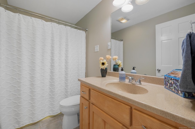117 Woodfield Rd, Bristol, CT 06010 - full bathroom with vanity, tile patterned flooring, and curtained shower