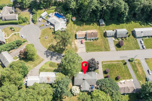 117 Woodfield Rd, Bristol, CT 06010 - aerial overview of property's location with nearby suburban area