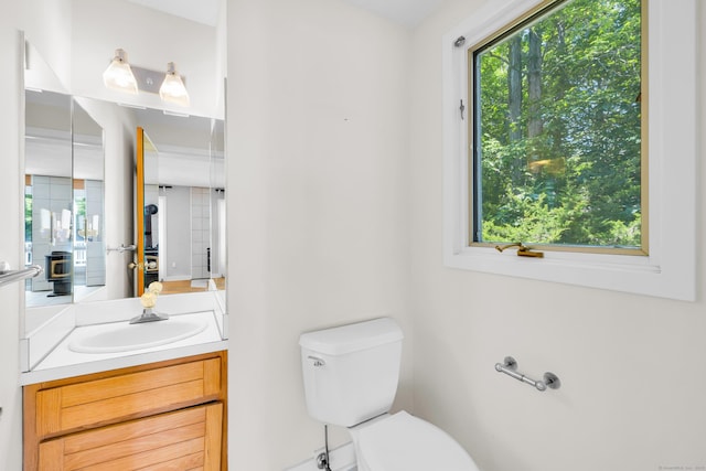 11 Island Bay Cir, Guilford, CT 06437 - bathroom featuring vanity and toilet