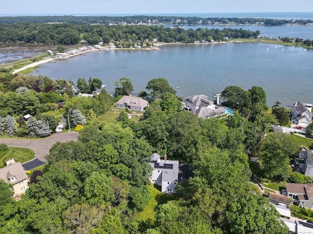 11 Island Bay Cir, Guilford, CT 06437 - view of property location with a large body of water and nearby suburban area