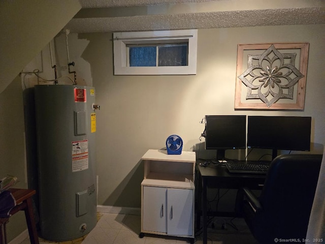 60 Spring Glen Rd, East Lyme, CT 06357 - home office with water heater and baseboards