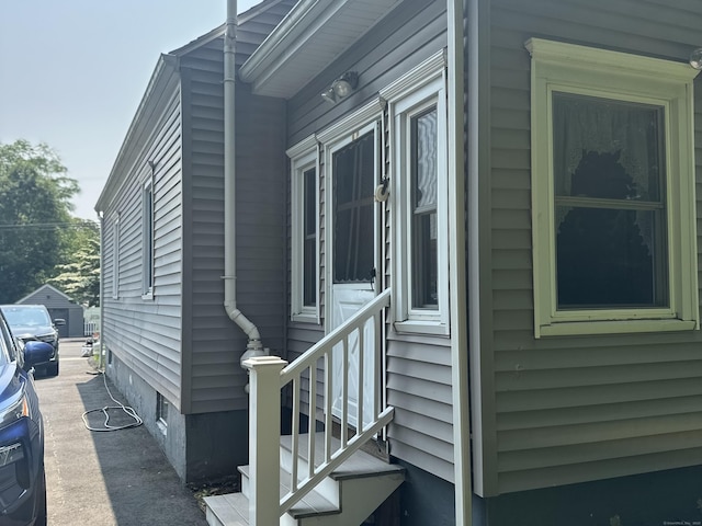 525 Jennings Ave, Bridgeport, CT 06610 - view of property exterior with entry steps