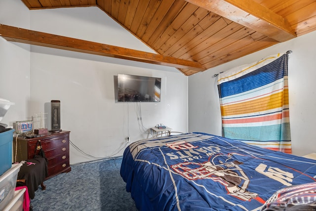 141 Peach Orchard Rd, Waterbury, CT 06706 - bedroom featuring wood ceiling and carpet