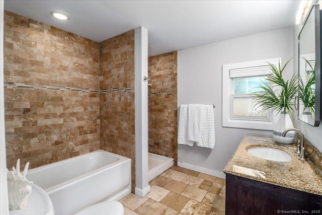 857 Marion Rd, Cheshire, CT 06410 - bathroom featuring vanity and stone finish floors