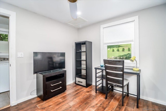 857 Marion Rd, Cheshire, CT 06410 - office space with wood finished floors and washer / dryer