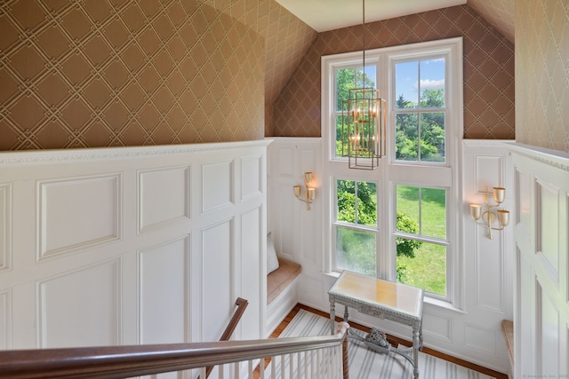 31 Contentment Island Rd, Darien, CT 06820 - interior space featuring a decorative wall and wallpapered walls