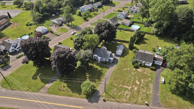 33 Old King St, Enfield, CT 06082 - aerial view of property's location with nearby suburban area