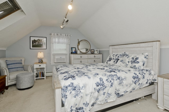33 Old King St, Enfield, CT 06082 - carpeted bedroom featuring cooling unit and vaulted ceiling