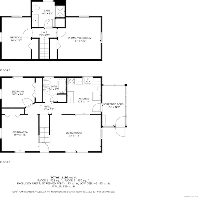 33 Old King St, Enfield, CT 06082 - view of floor plan / room layout