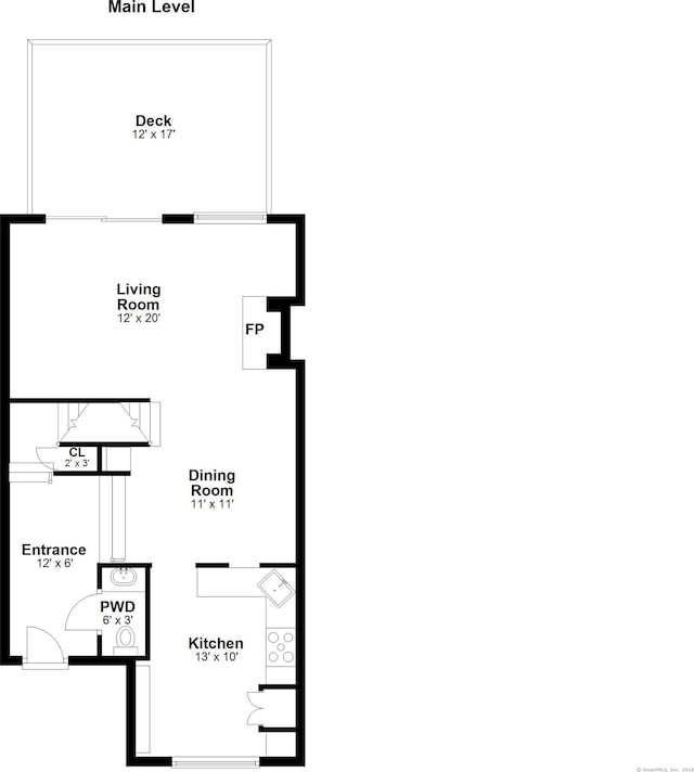 11 Boulevard Dr Unit 10-44, Danbury, CT 06810 - view of property floor plan