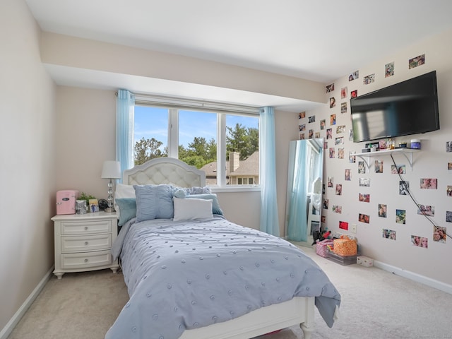 11 Boulevard Dr Unit 10-44, Danbury, CT 06810 - bedroom with light colored carpet and baseboards