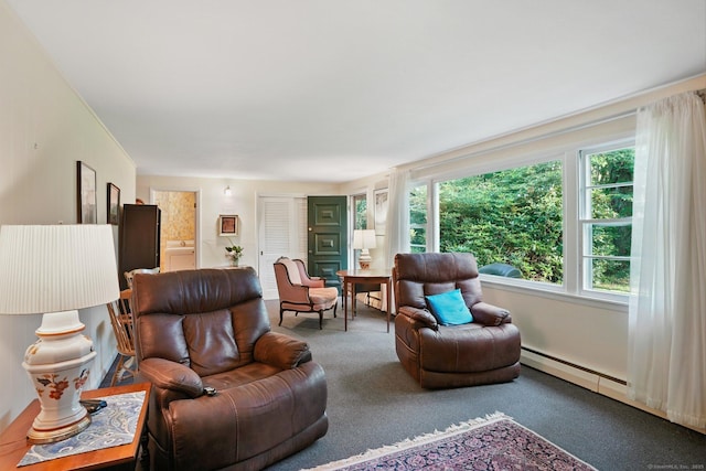 41 White Birch Dr, Trumbull, CT 06611 - living area with carpet flooring