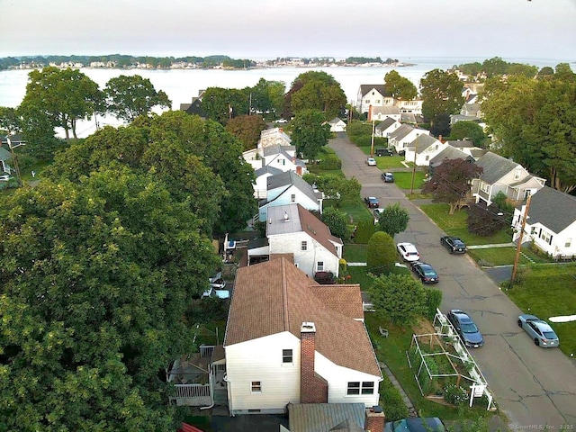 41 Baxter Dr, Norwalk, CT 06854 - aerial perspective of suburban area with a large body of water