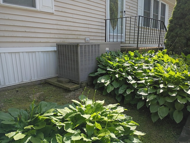 65 Woodland Park, Shelton, CT 06484 - exterior view of a central air condition unit