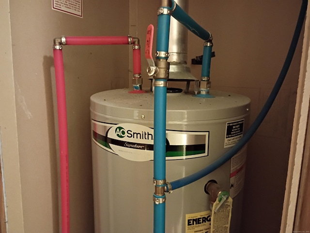 65 Woodland Park, Shelton, CT 06484 - utility room with water heater