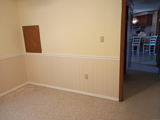 65 Woodland Park, Shelton, CT 06484 - empty room with a wainscoted wall