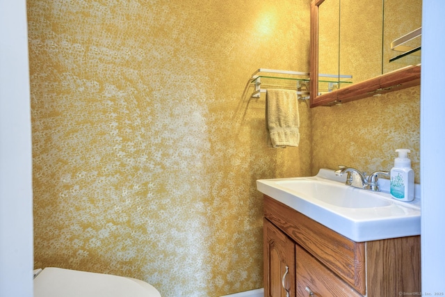 28 Clementel Dr, Durham, CT 06422 - bathroom featuring vanity and toilet