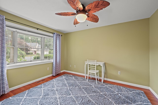 100 Chandler, Windsor, CT 06095 - unfurnished room with wood finished floors and ceiling fan