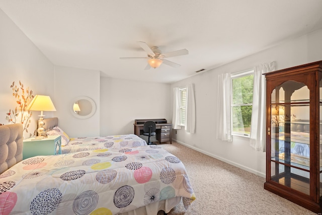 100 Chandler, Windsor, CT 06095 - bedroom with carpet and a ceiling fan