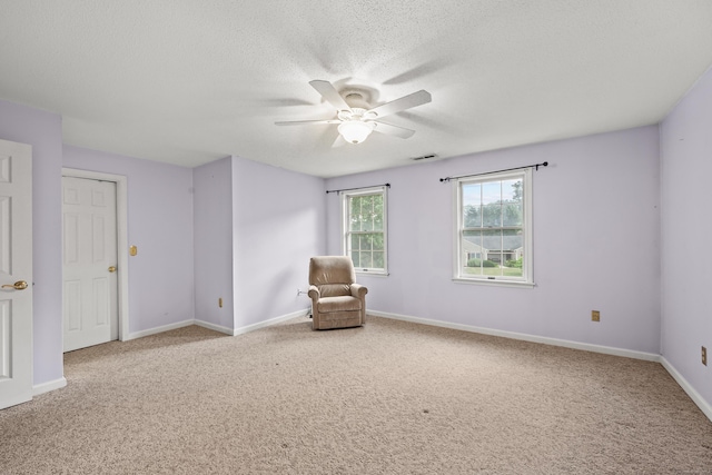 100 Chandler, Windsor, CT 06095 - unfurnished room with a ceiling fan, carpet, and a textured ceiling