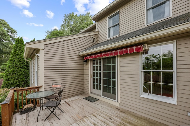 100 Chandler, Windsor, CT 06095 - view of deck