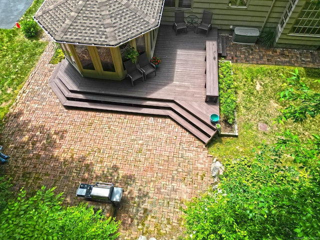 55 Gate Way, Hamden, CT 06518 - view from above of property