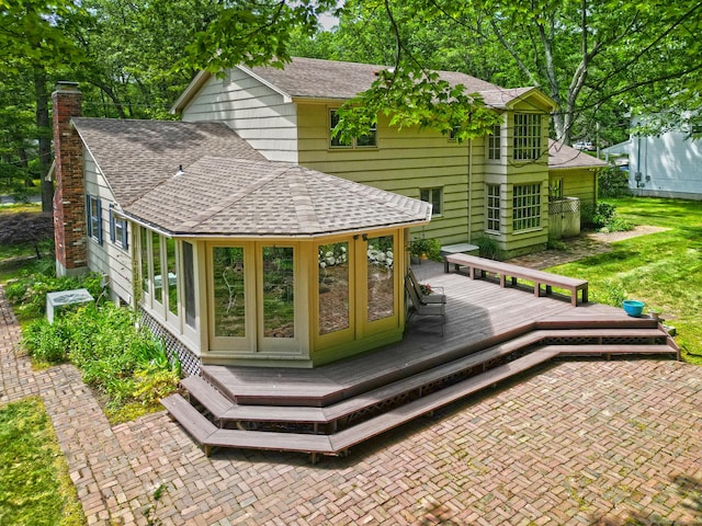 55 Gate Way, Hamden, CT 06518 - view of deck