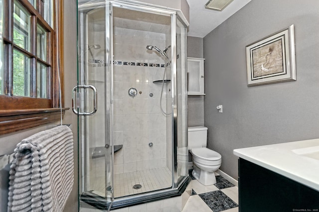 55 Gate Way, Hamden, CT 06518 - full bathroom featuring vanity and a shower stall