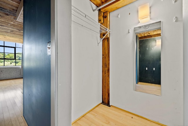 68 Thermos Ave Unit 302D, Norwich, CT 06360 - hallway with hardwood / wood-style floors and baseboards