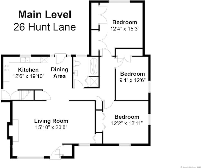 26 Hunt Ln, East Haven, CT 06512 - view of home floor plan