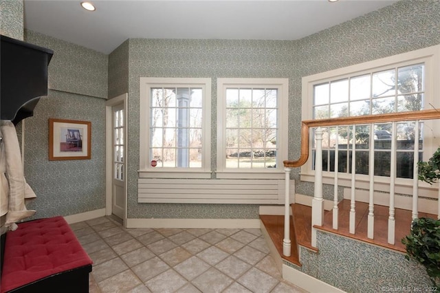 300 Ridgefield Rd, Wilton, CT 06897 - doorway with recessed lighting and baseboards