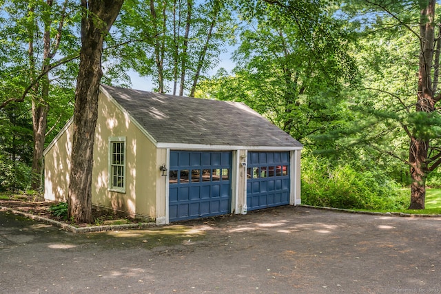 300 Ridgefield Rd, Wilton, CT 06897 - view of detached garage