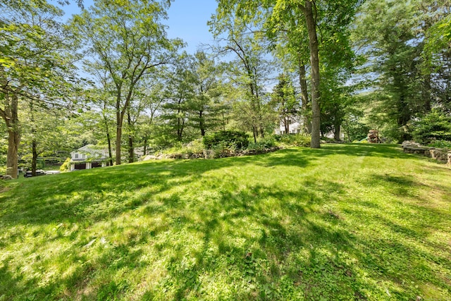 28 Great Hill Rd, Darien, CT 06820 - view of green lawn featuring a playground