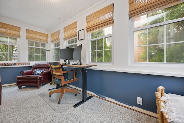 161 Crestwood Rd, Fairfield, CT 06824 - office with carpet and ornamental molding