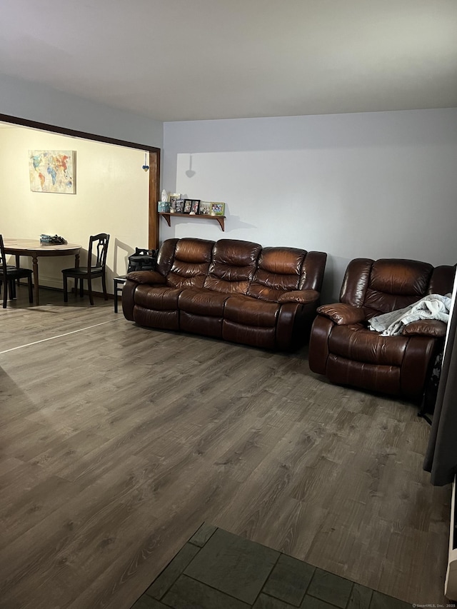 58 Milne Ave, Shelton, CT 06484 - living room with dark wood finished floors