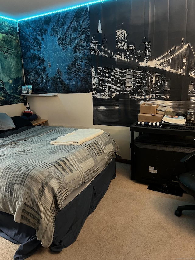 58 Milne Ave, Shelton, CT 06484 - carpeted bedroom with a view of city