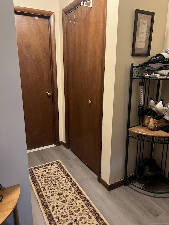 58 Milne Ave, Shelton, CT 06484 - hall featuring light wood-style floors and baseboards