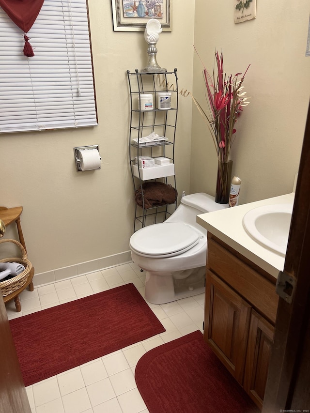 58 Milne Ave, Shelton, CT 06484 - bathroom featuring vanity and tile patterned flooring