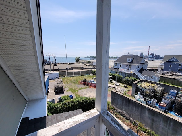 73 Newfield Ave, Bridgeport, CT 06607 - balcony with a water view