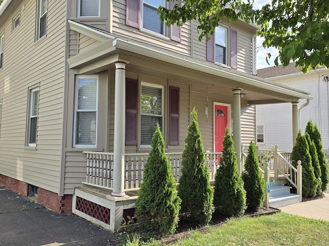 38 Florence St, Manchester, CT 06040 - view of front of property with covered porch