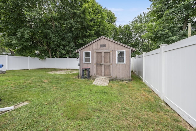 38 Florence St, Manchester, CT 06040 - view of shed featuring a fenced backyard