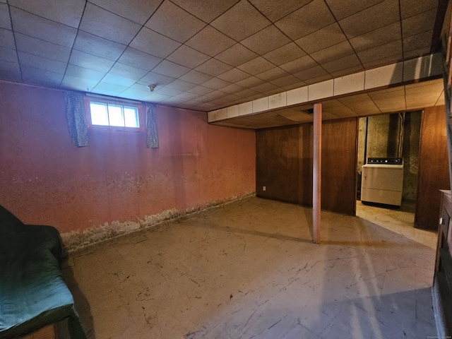 120 Nilan St, Hartford, CT 06106 - basement with washer / dryer