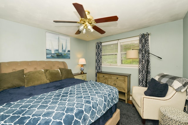 157 Windy Dr, Wolcott, CT 06705 - carpeted bedroom with a ceiling fan