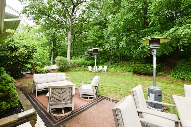 157 Windy Dr, Wolcott, CT 06705 - view of patio with an outdoor hangout area