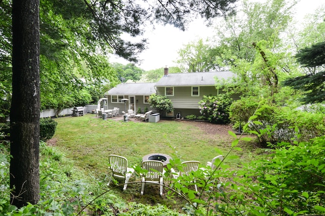 157 Windy Dr, Wolcott, CT 06705 - view of yard with a patio area